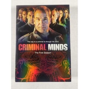 Criminal Minds The First Season 1 DVD 6-Disc Set Mandy Patinkin CBS Paramount